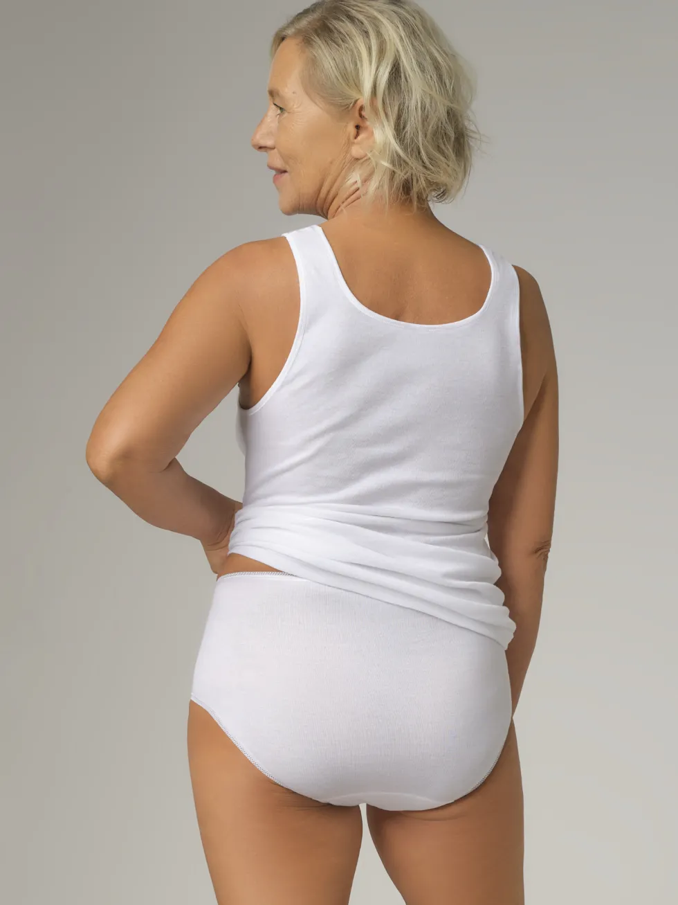 Taillen-Slip aus Feinripp-Qualität