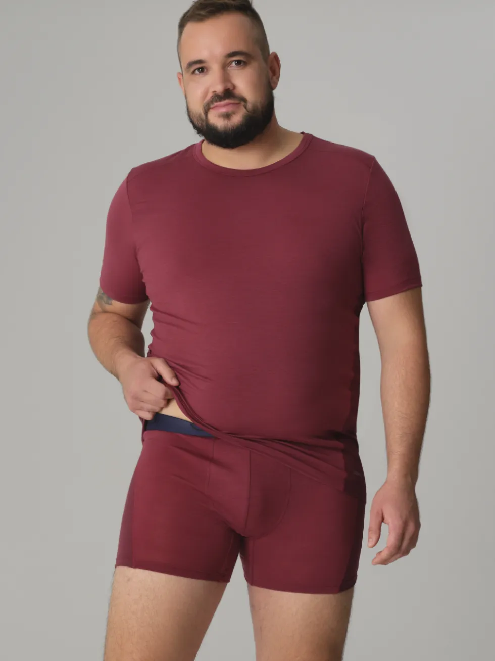 Trunks aus Merinowolle | 150 g/m² | Extrem leicht auf der Haut | Atmungsaktiv