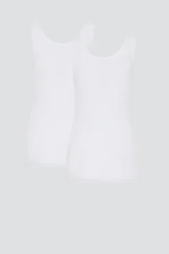 Unterhemd Achselträger, 2er Pack aus Bio-Baumwolle, Fairtrade